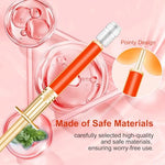 Anal Warm-Tingle Pleasure Cream Third-Gen Water-Based Lubricant with Syringe for Anal Play Individually Wrapped Disposable 3pcs/Set(Orange)