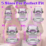 Sex Toy Hollow Silicone Anal Plug Pleasure Sexual Restraint Toy Silicone Sex Anal Trainer Adult Sex Toy Hollow Anal Trainer Suitable For Couples Beginners