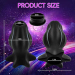 Silicone Hollow Tunnel Anal Plug,Hollow Peep Anal Dilator Enema Butt Plug Bdsm Games Adult Sex Toy?S?