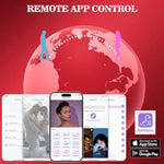 Vibrating Butt Plug Anal Sex Toys, 360° Rotating Anal Plug Vibrator With App Remote Control & 9 Vibrating Modes, Small Roes Sex Toy G Spot Butt Plug Vibrator For Beginners & Couple Sex Games