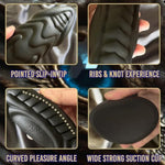 Thick Fantasy Dildo Big Monster Dildos With Knot U & G-Spot Dragon Dildo With Large Suction Cup, Long Anal Plug Silicone Adult Sex Toys & Games For Women Men Couples 8"