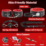 Bdsm Bondage Restraints For Adult Toys, 12 Pcs Bondage Gear And Accessories Sex Toys For Women And Couples