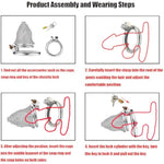 Sm Stainless Steel Penis Cage, Mesh Penis Cage With 4 Cock Rings Male Chastity Devices Set, Bdsm Restraint Penis Chastity Belt Lock Cock Cage, Adult Bondage Game Sex Toy (L, Round Ring 45Mm)