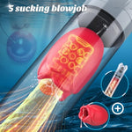 Penis Pump Sex Toys For Men - Male Masturbator Vibrating Rose Sex Toys Pocket Pussies, Penis Pumps Enlarger, Male Rose Toy Pocket Pussy Dick Pussy Cock Pump, Penis Extension