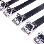Sex Bondage For Bdsm Restraints Sex Toys For Adults Men Women Couples Subdued Full Body Strap Set With Two Padlock Extended Belts