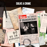 Profiler - The Ghosts Of Brandonsbury : Discover The Secrets Of A Doomed Hotel – Murder Mystery Games For Adults – Individuals, Date Night, Family Night