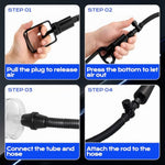 Penis Vacuum Pump, Manual Penis Enlarger Enlargement Extend Pump Air Pressure Air Pump Strengthen The Tightening Enhancer Extender Device For Men With Vacuum Tight Power Toy Wit 3Pcs Suction Sleeves