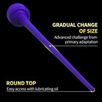 Silicone Beginner Beaded Urethral Sound Catheter Plug Training Set Soft Penis Cock Urethra Dilator Adult Sex Toy Prostate Masturbation Men(White)