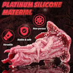 5.5 Inches ?Kohana? Ovipositor Realistic Silicone Dildo With Strong Suction Cup, Sex Toy Anal Butt Plug With Egg Models And Booster, S