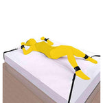 Sex Bondaged Restraints Kit Bdsm Toys Sexy Hand Cuffs For Wrists Adult Bedroom Bondaged Tie Downs Kit Adult Tools For Couples Under Mattress King Bed Straps For Adult Play Queen Bed Sweatshirt