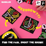 Uproar! Family Sound-Matching Card Game – Hilarious Fast Game For Kids 7+, Parents & Teens | Easy To Learn, 2–6 Players, 10–20 Min | Travel-Size | Great For Family Game Night & Stocking Stuffers