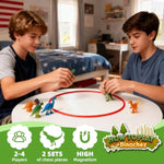 2025 Magnetic Chess Game, Dinosaur Magnetic Game For Kids, Chess Set-20 Dinosaur Stones, 1 String & 1 Storage Bag, Fun Magnet Chess Game For Festival Family Games Night, Magnet Game Parent-Child Toy