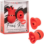 French Kiss Clitoral Vibrator Suck & Play Interchangeable Set