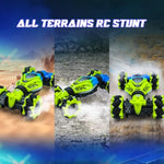 Gesture Rc Car For Boys Girls 6-12 Year 4Wd Remote Control Car 360° Rotate Off-Road Drift Hand Controlled Twist Cars With Light Music For Kids Toy Birthday Xmas Gift
