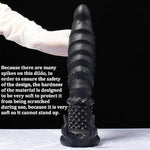 Realistic Alien Monster Anal Dildo Butt Plug With Suction Cup Spiked Knot Fantasy Dildos, Super Soft Silicone Prostate Massager Vaginal G-Spot Trainer, Adult Sex Toy For Women Men Couples (S)