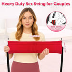 2-In-1 Door & Ceiling Sex Swing For Couples, 360° Rotating Sex Swings With Widened Padded Seat, Adjustable Straps, Sex Furniture For Bedroom Sex Toys For Adults