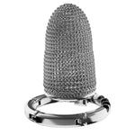 Male Chastity Cage With 4 Adjustable Rings Mesh Design Breathable Chastity Device With Invisible Lock Cock Cage Sm Bondage Sex Toy For Men And Couples (L)
