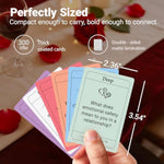 Couples Games - Couples Conversation Cards, Romantic,150 Meaningful Questions For Christmas Night Game, Relationship, Intimate Building, Christmas Stocking Stuffer