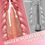 Realistic Huge Thick Dildo Sex Toys - 9.25'' Giant Thick Dildo With Lifelike Texture, G-Spot Anal Stimulation With Strong Suction Cup For Hands-Free Play, Adult Sex Toys & Games For Men Women