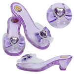 Girls Play Set! Princess Dress Up Shoes And Tiara (3 Pairs Of Shoes + 1 Tiara) Role Play Collection Fashion Princess Shoe For Little Girls