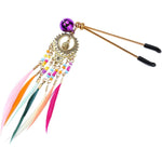 Nipple Clip Sex Tools Restraints Bondage Set Sexy Toys Sm Nipple Clamps Slave Sex Game Tool With Adjustable Straps Bed Play Clitoral Clamps For Women Nipple Clip Clitoris Clamps Adult