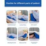 Positioning Wedge Pillow For Side Sleeping (3 In 1), 40 Degree Triangle Bed Wedges & Body Positioners For Back Pain, Preventing Bedsores, After Surgery, Knees Elevated, Pregnancy