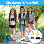 Binoculars For Kids Toy Binoculars Set For Age 3-12 Years Old Boys Girls Outside Play, Bird Watching, Camping, Educational Learning, Birthday Presents