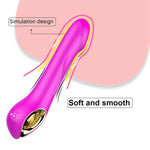 G - Spot Vibrator With 10 Vibration Modes, Rechargeable & Waterproof Silicone Adult Toy For Women, Clitoral & Vaginal Massage
