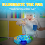 Fishing Game For Kids With Led, 45 Fish And 8 Poles - Magnetic Fish Toy With Rotating Board & Music - Motor Skill Activity For Boys & Girls 3+ - Party Favors Stocking Stuffers For Kids