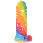 Rainbow Cum Pops Lollipop, 10.4 Ounces, Fruity Flavor, 1 Piece