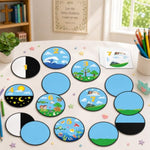 28 Set 7 Days of Creation Sticker for DIY Bible Crafts Make Your Own Craft Gifts