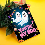 Halloween Card, Boo Basket Stuffers For Women Men, Anniversary Card For Boyfriend Girlfriend, Sweetest Day Party Favors Cards Bulk, Boo Basket Stuffers For Teens Girls Boys Adults, Fall Gifts For Women