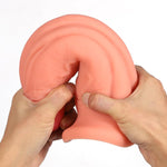 Huge Thick Dildo, Realistic Silicone Dildos Thick Anal Plug With Suction For Hands-Free G-Spot Giant Dildo Anal Sex Toys For Women And Men. (S), Skin