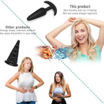 Silicone Smooth Anal Plug, Beginner To Advanced, Suitable For Comfortable Long-Term Wear, Premium Training Sets, Sex Toys For Women Men And Couples (Small)