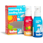 Hello Warming & Cooling Personal Lubricant - Water-Based Sensations Lube For A Tingling And Steamy Experience - Condom Compatible Lubricant For Men, Women, And Couples, 1.7 Fl Oz Each