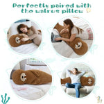 Giant Walrus Plush Pillow 39.3", Soft Stuffed Animal Body Pillow Kawaii Hugging Plush Toy For Kids, Teens & Adults, Cute Sea Animal Gift For Sleeping, Cuddling & Home Decor