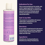 Hello Silicone-Based Personal Lubricant - Hydrating, Long-Lasting, Non-Sticky, Ultra Slippery, Condom Compatible Lube For Men, Women, And Couples 8 Fl Oz
