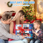 Basketball Hoop Indoor For Kids(4-12 Years Old), Over The Door Basketball Hoop With Scoring, Countdown And Music Accompaniment, Christmas Toys