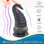 Big Tentacle Dildo Octopus Adult Toy Fantasy Premium Silicone Anal Plug Monster Prostate Massager Hand-Free Thick Sex Toys with Strong Suction Cup Dildos for Women Vagina G Spot Anal Play (8.6 inch)