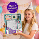 DIY Journal Kit for Girls Ages 8 and Above, Stationery Set for Teen and Tween Girls Gift