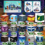 Magnetic Building Blocks 60 Pcs For Kids, 3D Magnetic Cubes Stem Educational Toy, Creative Building Set For Boys & Girls Ages 3+, Birthday