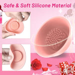 Nipple Toys Vibrator For Women With Remote Control, Wireless Nipple Clamps Sucking With 10 Vibrating Modes, App Remote Control Nipple Toys For Women Couples, Adult Sex Toy For Couples