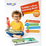 Talking Pen Books Sets, Interactive Audio Sound Books Kids Learning Electronic Toys For Boys Girls, Autism Sensory Games, Early Educational Gifts Birthday Gifts For Toddlers Kids Age 2 3 4 5