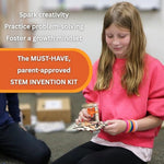Robotics Engineering Kit | Designed By Scientists | 50 Plus Parts | 10 Plus Stem Projects For Kids 8 To 12 | Learn Electronics, Science | Grow Creativity, Grit | Diy Inventor Toy Gift