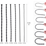 6Pc Set Male Silicone Urethra Sound Tail Plug Vibrator - Penis Dilator Stretcher Female Sex Toys - Catheters & Sounds - Rod Urethral Obstruction Cock Expansion Stimulation Masturbation