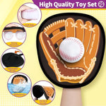 Catch And Toss Game, Outdoor Sport Game Toy For Toddlers Kids, Stick Ball Catch Set Toy Gifts For Boys & Girls,Kids Baseball Beach Outdoor Indoor Pool Game