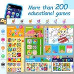 Kids Toys Smart Phone, Dual Camera With Stickers, 3.97" Touchscreen, 200+ Educational Puzzle Games, Learning Toys With Parental Control For Ages 3-8, Birthday Gift