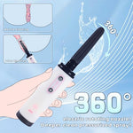 Portable Electric Sex Toy Cleaner & Enema Pump – Powerful Gentle Wash for Sex Dolls, Male Masturbators, Adult Toys – USB Rechargeable, Easy to Use