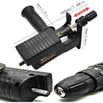 Electric Drill Thrusting Set B Diy Sex Machine - 1 Drill Adapter & 1 Large Dildo With Drill Connector For Auto Spinning And Thrusting