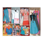 Educational Art Toy for Girls - Paper Doll Dressing Room by DJECO